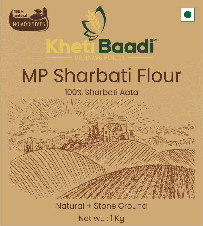 KB Sharbati Wheat Flour - Image 2