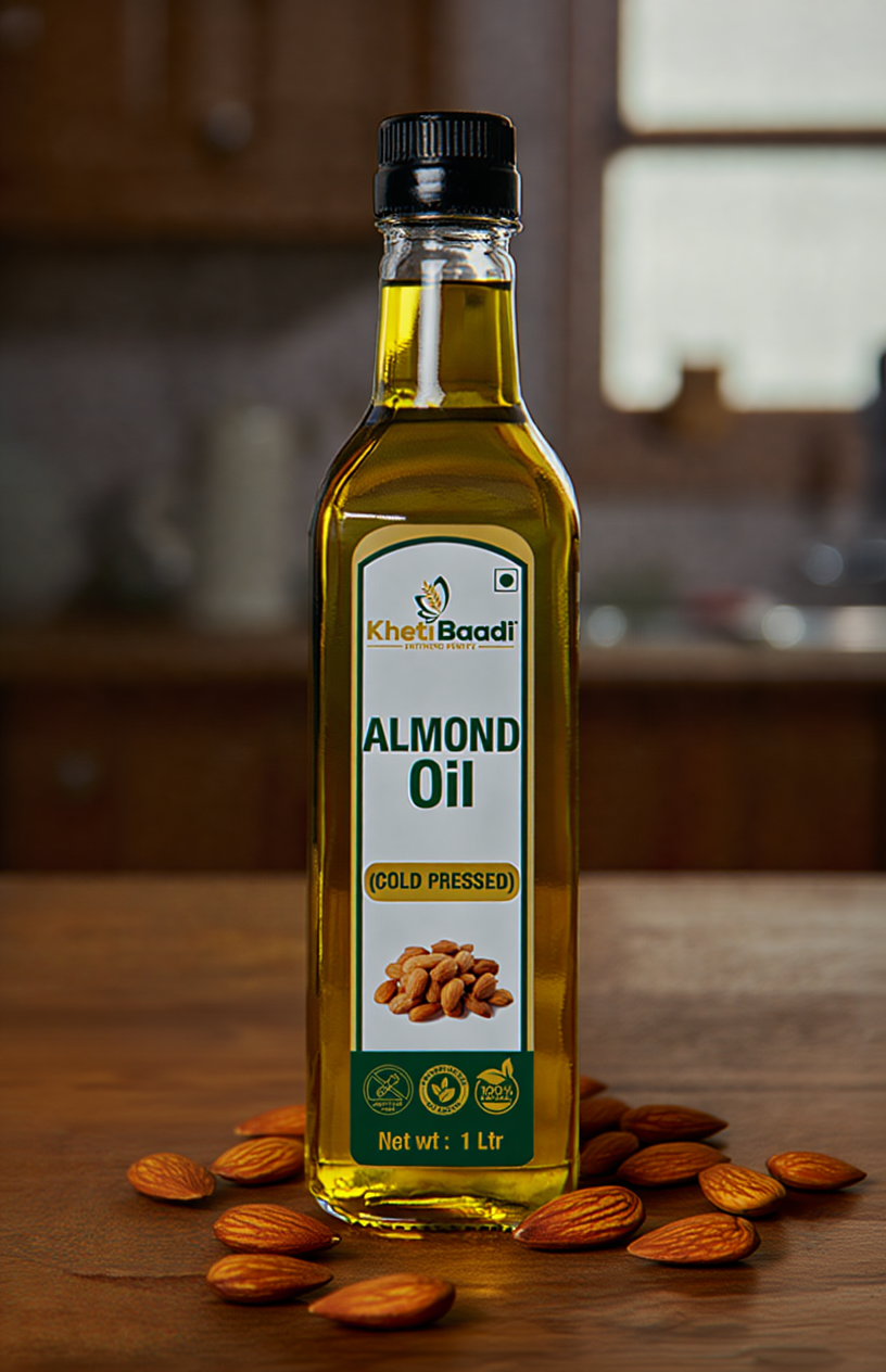 KB Cold Pressed Almond Oil - Image 2