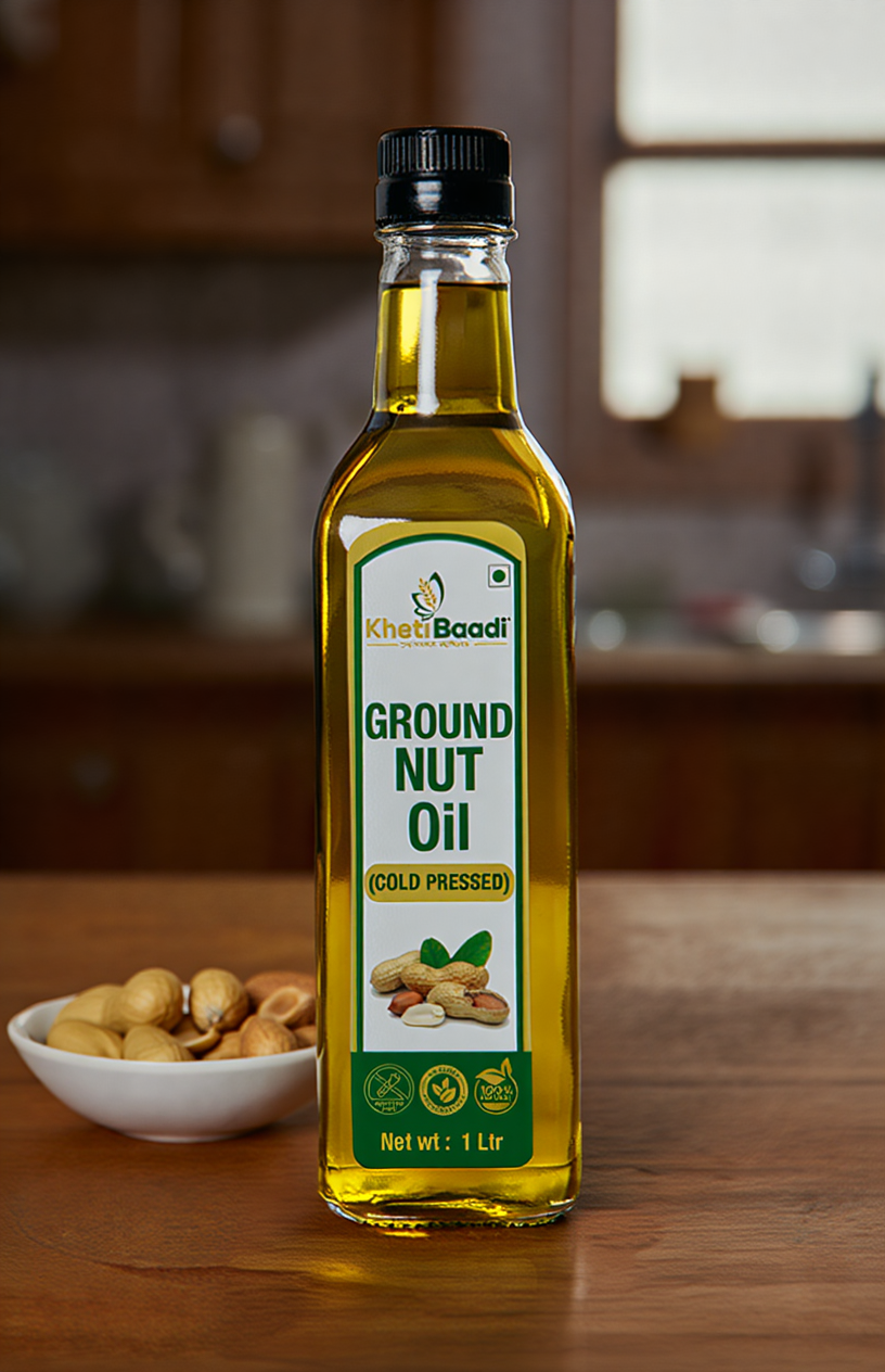 KB Cold Pressed Ground Nut Oil